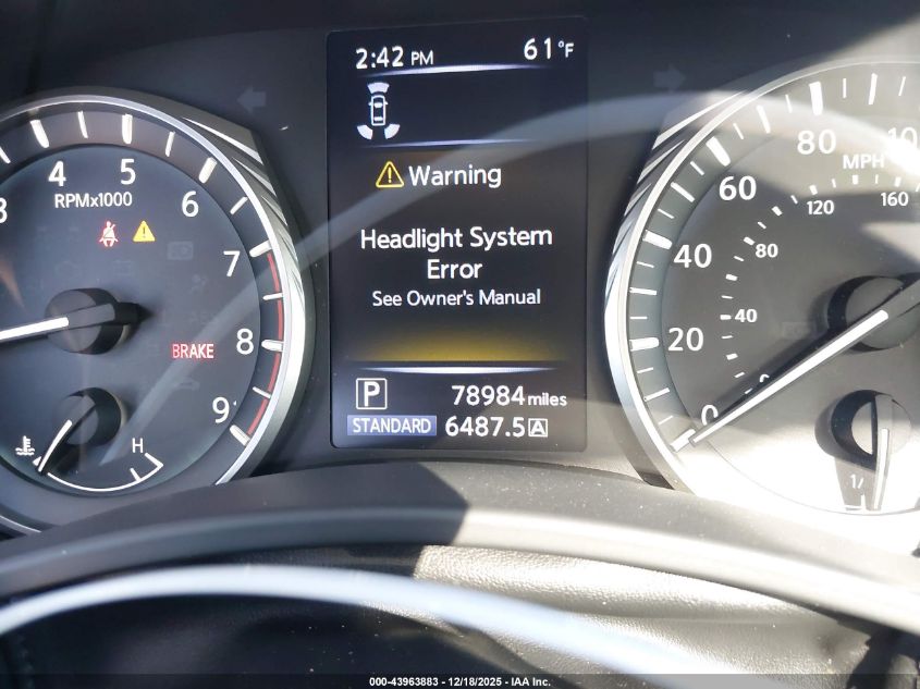 2021 Infiniti Q50 Luxe VIN: JN1EV7BP3MM700767 Lot: 43963883