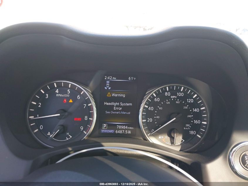 2021 Infiniti Q50 Luxe VIN: JN1EV7BP3MM700767 Lot: 43963883