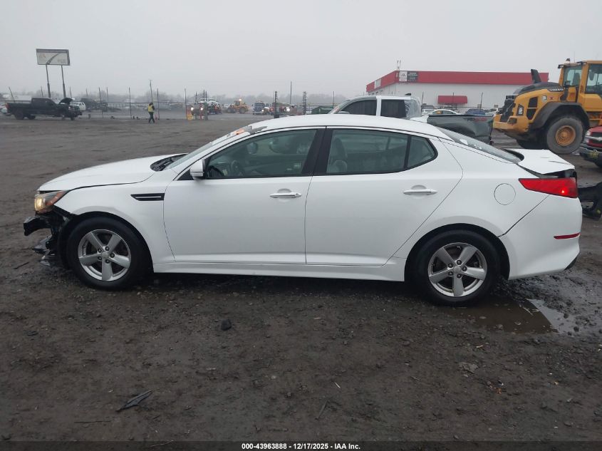 2015 Kia Optima Lx VIN: 5XXGM4A72FG385882 Lot: 43963888