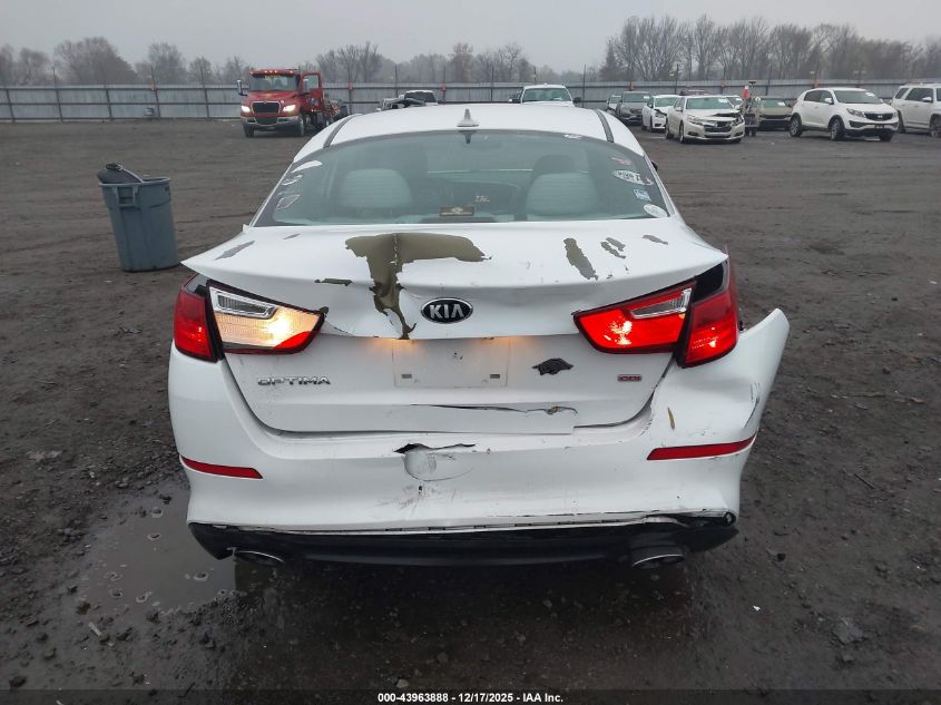 2015 Kia Optima Lx VIN: 5XXGM4A72FG385882 Lot: 43963888