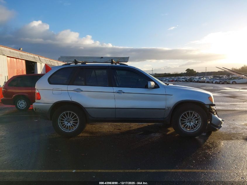 2003 BMW X5 3.0I VIN: 5UXFA53553LV77460 Lot: 43963898