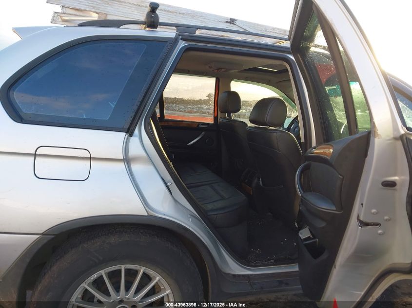 2003 BMW X5 3.0I VIN: 5UXFA53553LV77460 Lot: 43963898