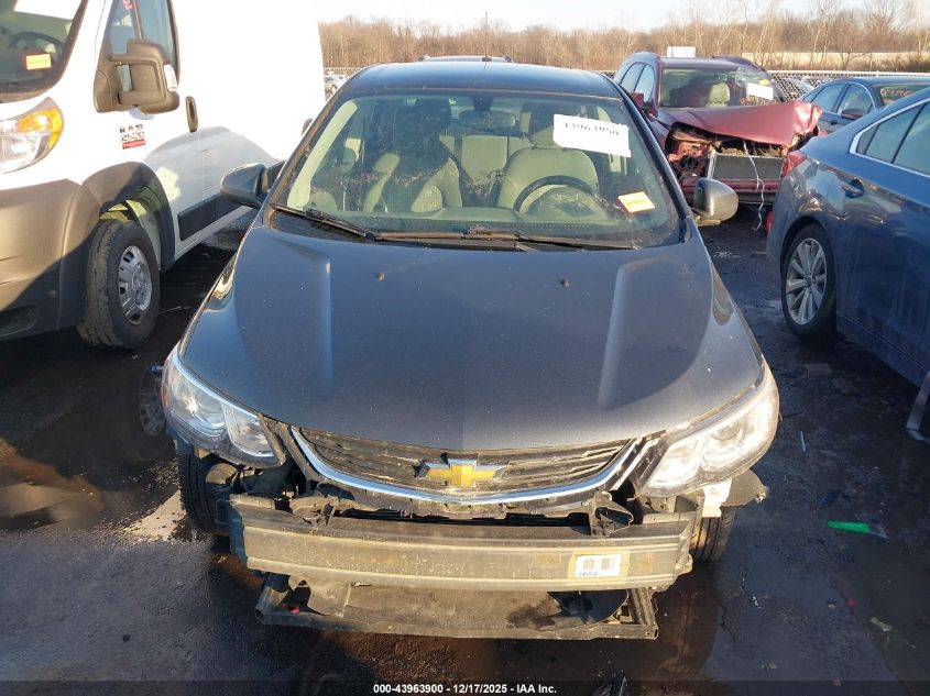 2018 Chevrolet Sonic Ls Auto VIN: 1G1JB5SH9J4108361 Lot: 43963900