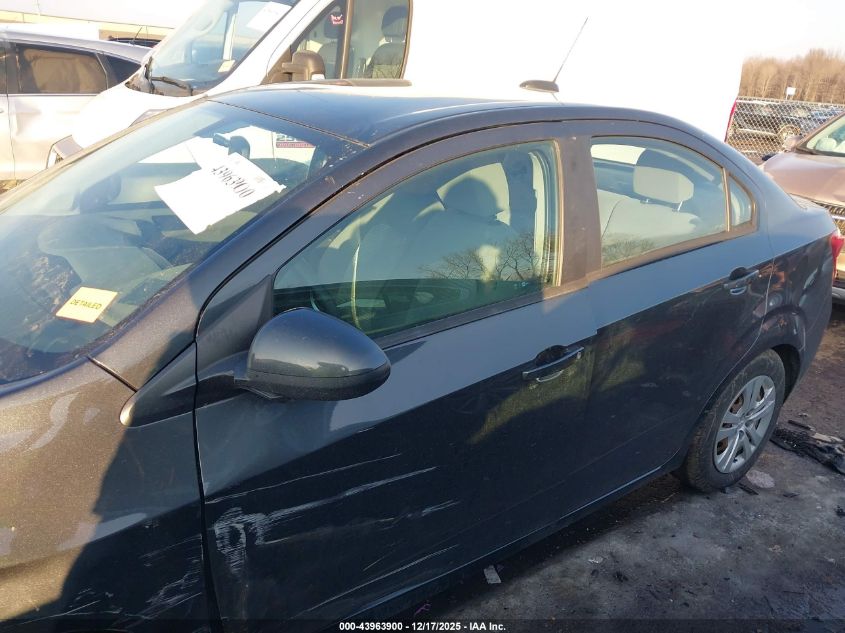 2018 Chevrolet Sonic Ls Auto VIN: 1G1JB5SH9J4108361 Lot: 43963900