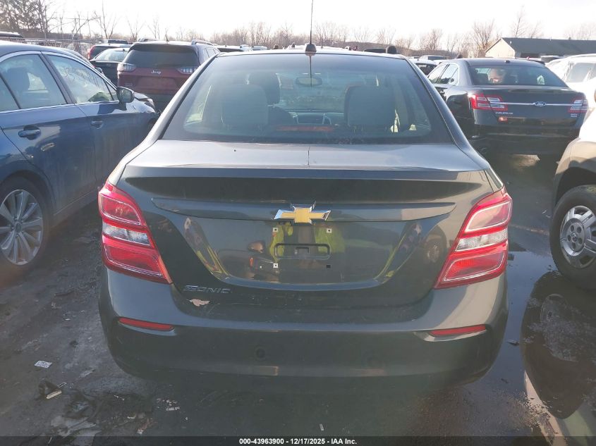 2018 Chevrolet Sonic Ls Auto VIN: 1G1JB5SH9J4108361 Lot: 43963900