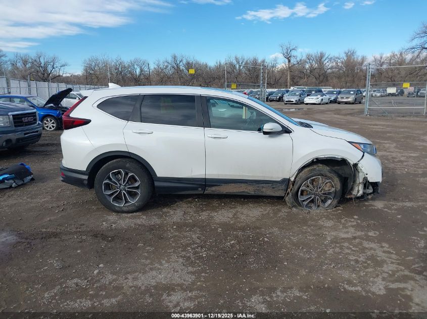2020 Honda Cr-V Awd Ex-L VIN: 2HKRW2H80LH694837 Lot: 43963901