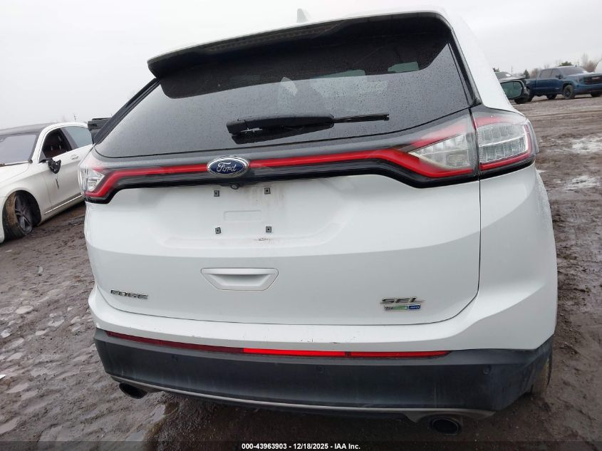 2017 Ford Edge Sel VIN: 2FMPK4J92HBC30707 Lot: 43963903