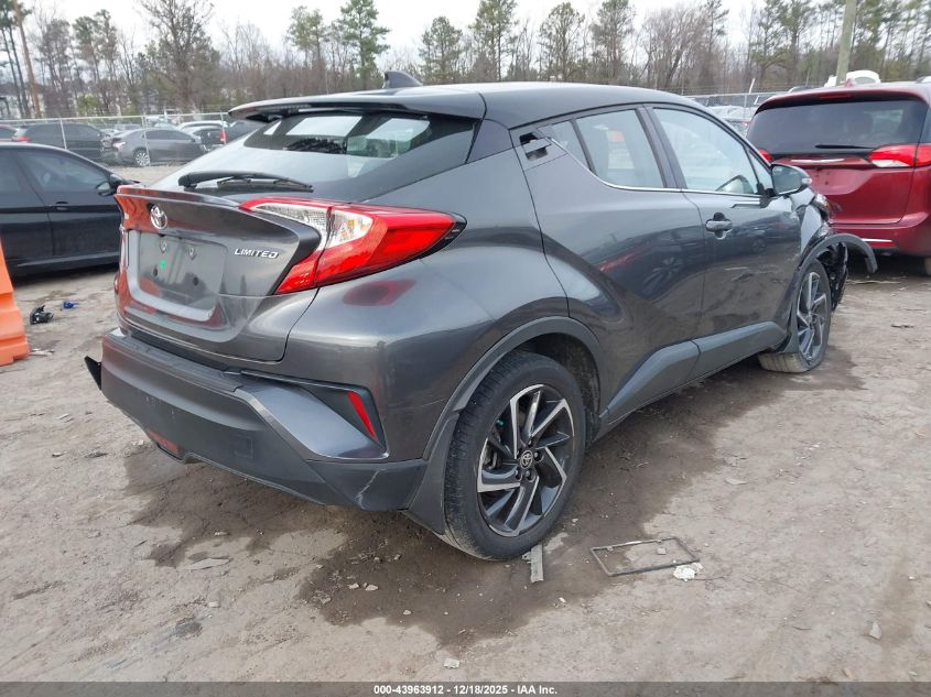 2022 Toyota C-Hr Limited VIN: NMTKHMBXXNR146167 Lot: 43963912