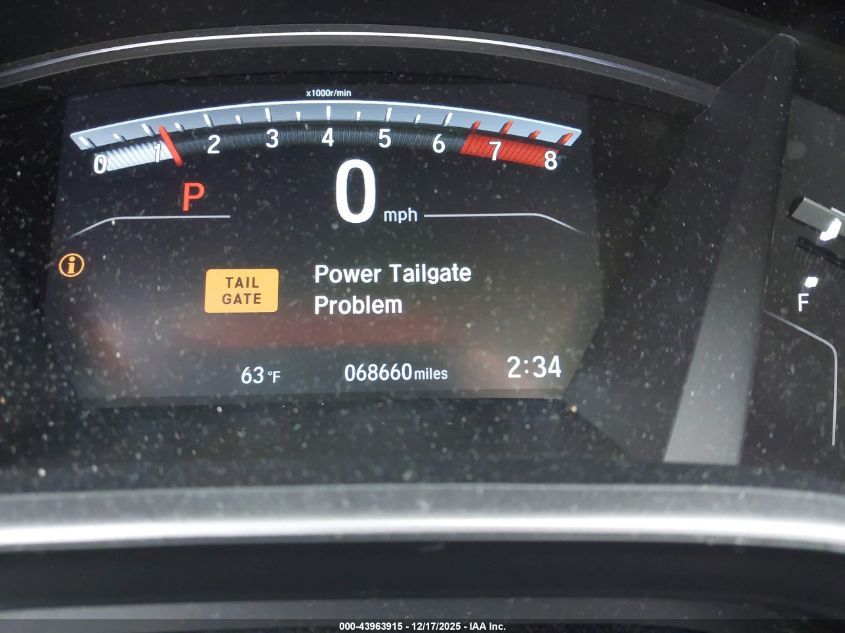 2018 Honda Cr-V Ex-L/Ex-L Navi VIN: 7FARW2H89JE396223 Lot: 43963915