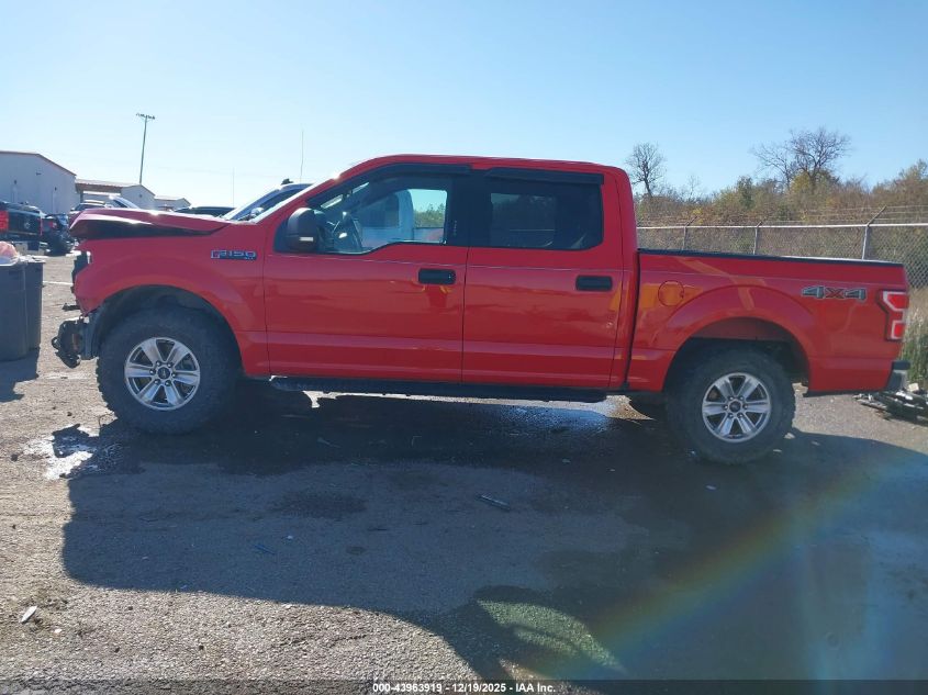2018 Ford F-150 Xlt VIN: 1FTEW1EP5JKE49485 Lot: 43963919