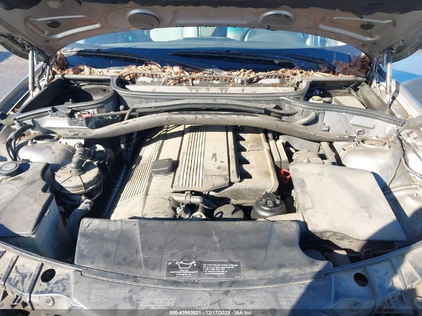 2006 BMW X3 3.0I VIN: WBXPA93456WD28072 Lot: 43963921