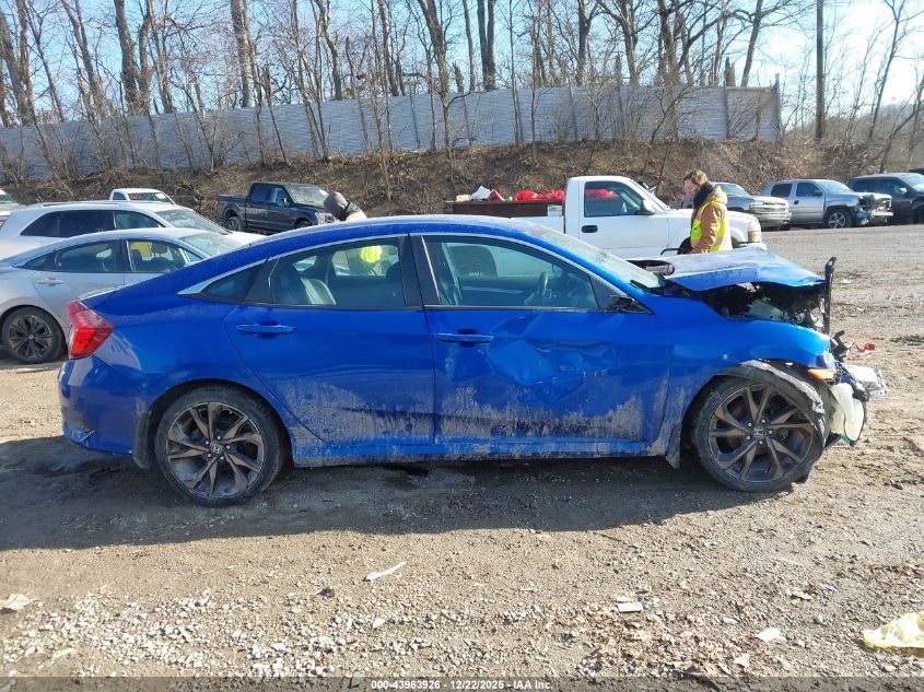 2019 Honda Civic Sport VIN: 2HGFC2F84KH504125 Lot: 43963926