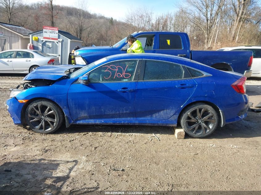 2019 Honda Civic Sport VIN: 2HGFC2F84KH504125 Lot: 43963926
