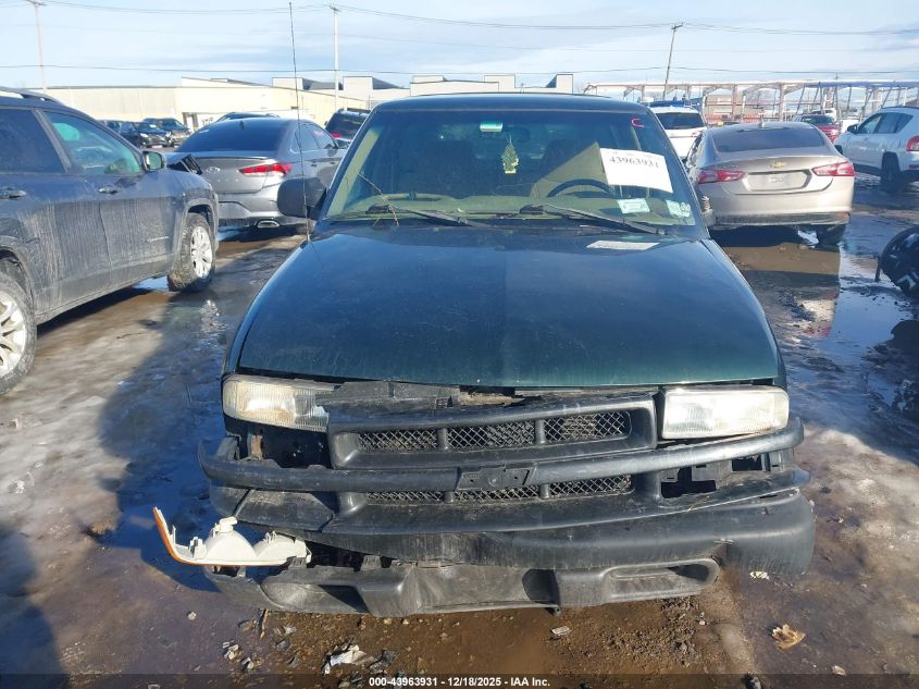 2001 Chevrolet S-10 VIN: 1GCCS14W618224226 Lot: 43963931