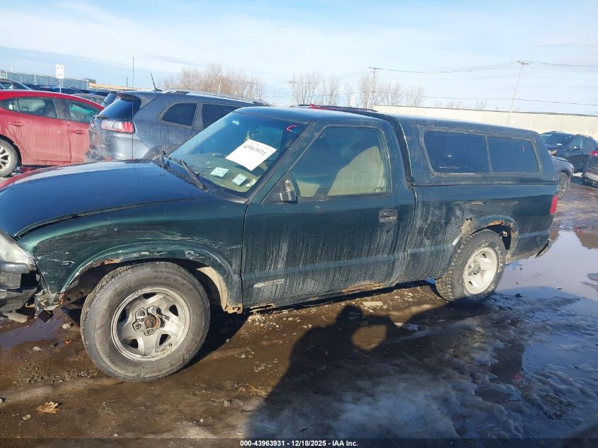 2001 Chevrolet S-10 VIN: 1GCCS14W618224226 Lot: 43963931