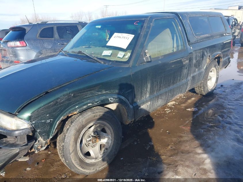 2001 Chevrolet S-10 VIN: 1GCCS14W618224226 Lot: 43963931