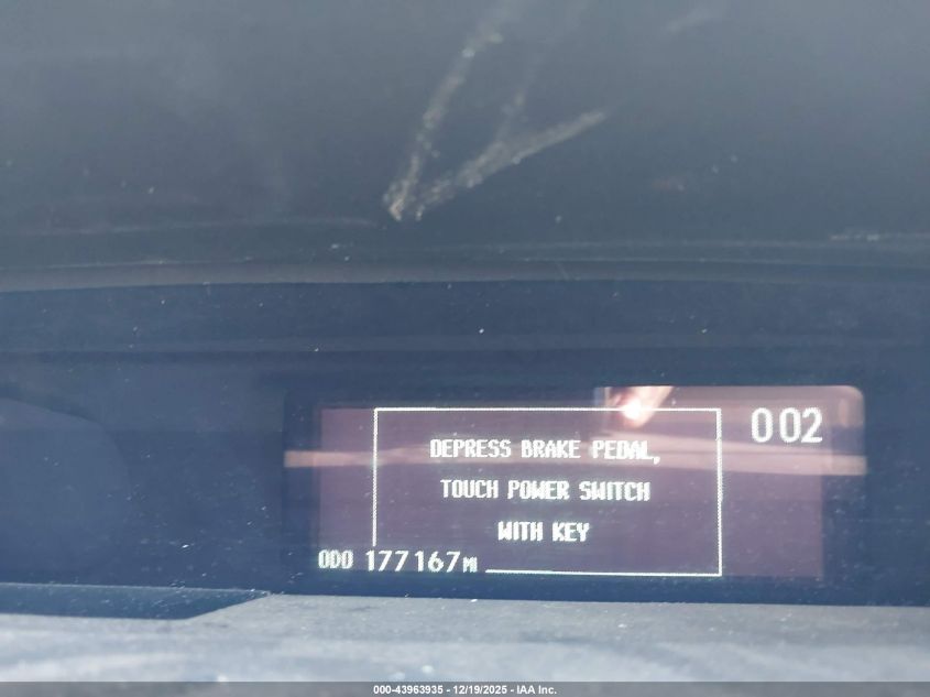 2013 Toyota Prius Two VIN: JTDKN3DU0D1650553 Lot: 43963935