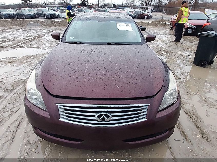 2010 Infiniti G37 VIN: JN1CV6FE5AM352105 Lot: 43963938