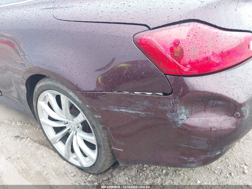 2010 Infiniti G37 VIN: JN1CV6FE5AM352105 Lot: 43963938