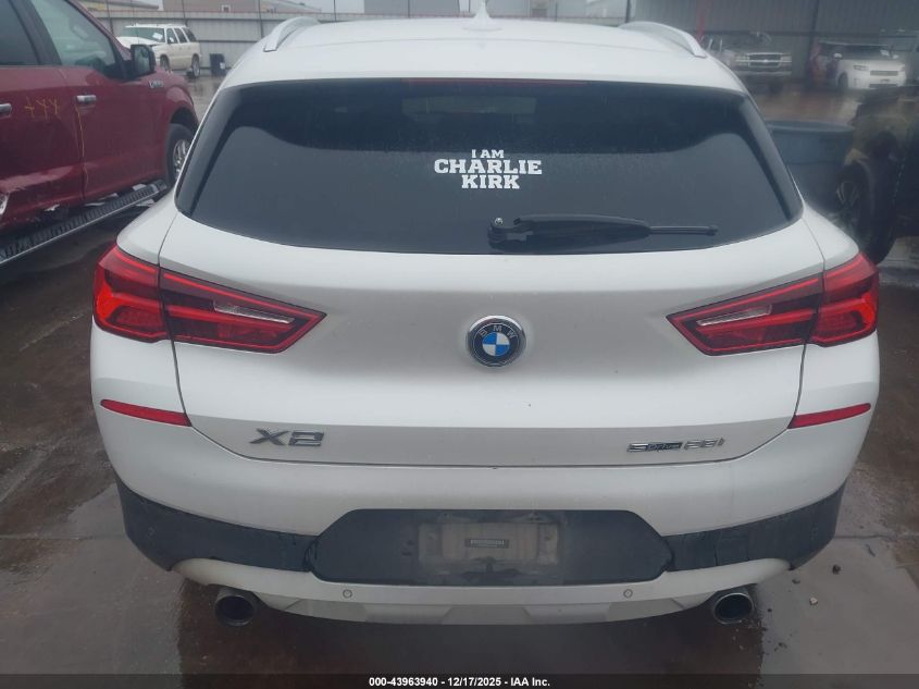 2020 BMW X2 Sdrive28I VIN: WBXYH9C07L5P02788 Lot: 43963940