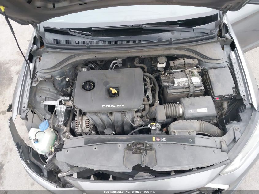 2017 Hyundai Elantra Se VIN: KMHD74LF5HU152537 Lot: 43963950