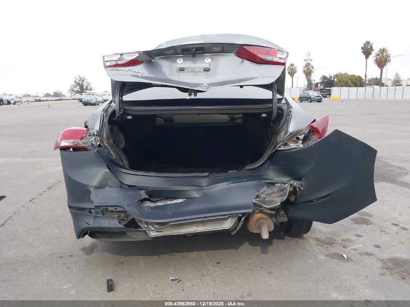 2017 Hyundai Elantra Se VIN: KMHD74LF5HU152537 Lot: 43963950