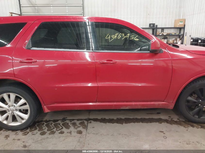 2013 Dodge Durango Sxt VIN: 1C4RDJAG2DC684874 Lot: 43963956
