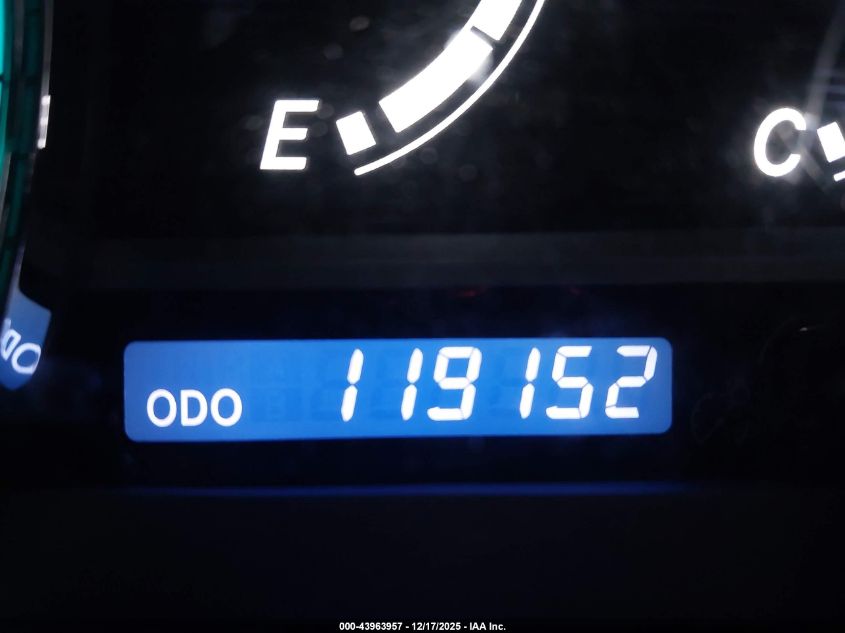 2012 Toyota Venza Le VIN: 4T3ZA3BB2CU057515 Lot: 43963957