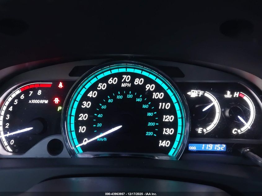 2012 Toyota Venza Le VIN: 4T3ZA3BB2CU057515 Lot: 43963957