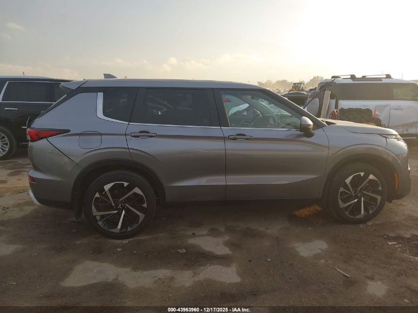 2024 Mitsubishi Outlander Se 2.5 2Wd/Se Black Edition S-Awc/Se Black Edition W/Pano Roof VIN: JA4J3VA88RZ010937 Lot: 43963960