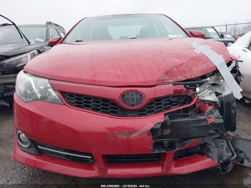 2012 Toyota Camry Se VIN: 4T1BF1FK7CU500252 Lot: 43963963