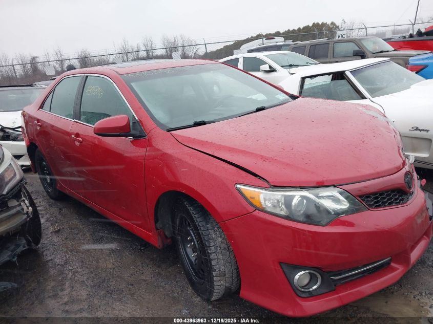 2012 Toyota Camry Se VIN: 4T1BF1FK7CU500252 Lot: 43963963