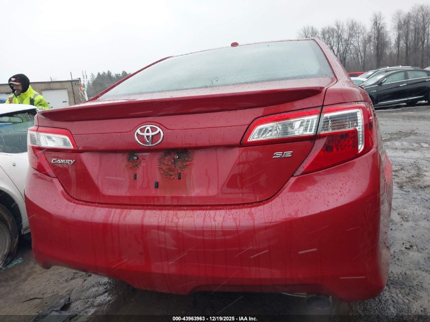 2012 Toyota Camry Se VIN: 4T1BF1FK7CU500252 Lot: 43963963