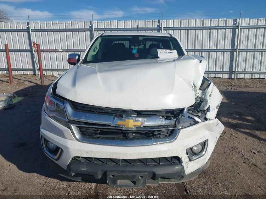 2016 Chevrolet Colorado Lt VIN: 1GCGTCE32G1372566 Lot: 43963964