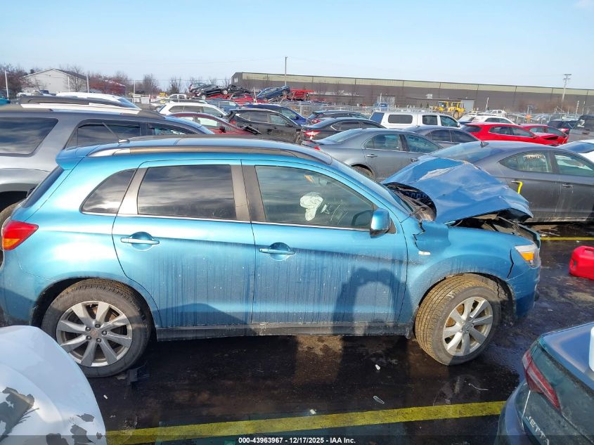 2014 Mitsubishi Outlander Sport Se VIN: 4A4AR4AU2EE031854 Lot: 43963967