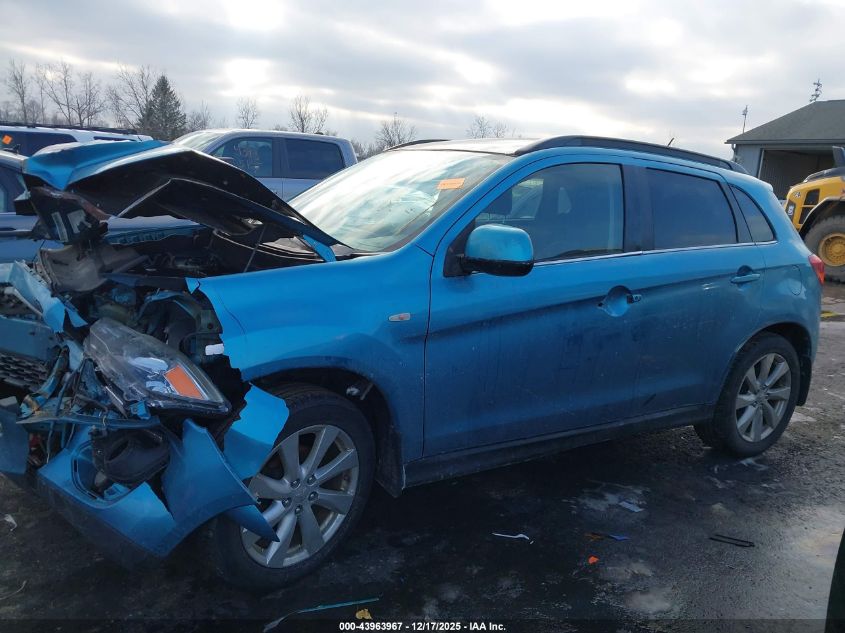 2014 Mitsubishi Outlander Sport Se VIN: 4A4AR4AU2EE031854 Lot: 43963967