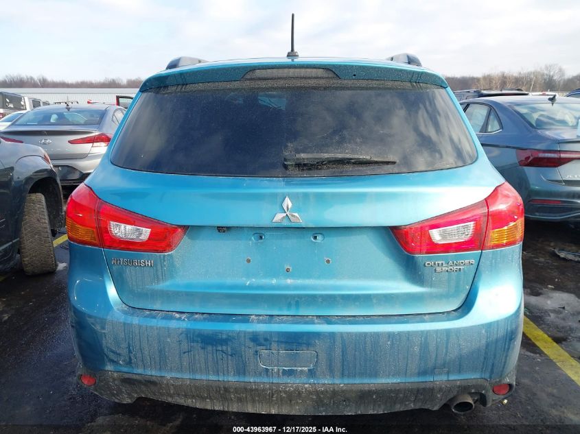 2014 Mitsubishi Outlander Sport Se VIN: 4A4AR4AU2EE031854 Lot: 43963967
