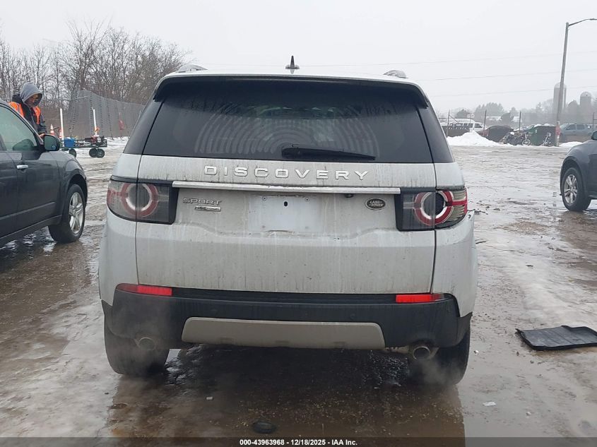 2016 Land Rover Discovery Sport Hse Lux VIN: SALCT2BG7GH550990 Lot: 43963968