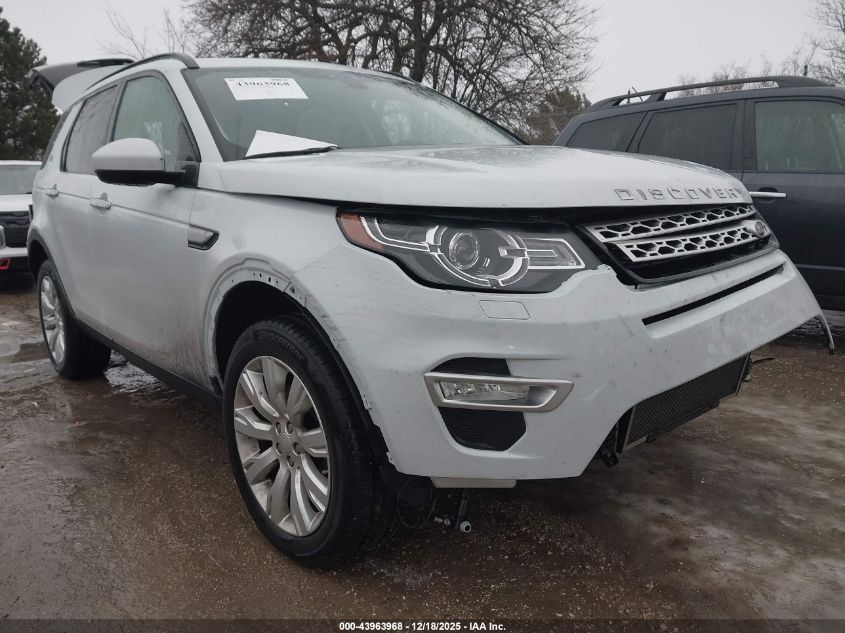 2016 Land Rover Discovery Sport Hse Lux VIN: SALCT2BG7GH550990 Lot: 43963968