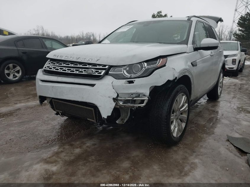 2016 Land Rover Discovery Sport Hse Lux VIN: SALCT2BG7GH550990 Lot: 43963968