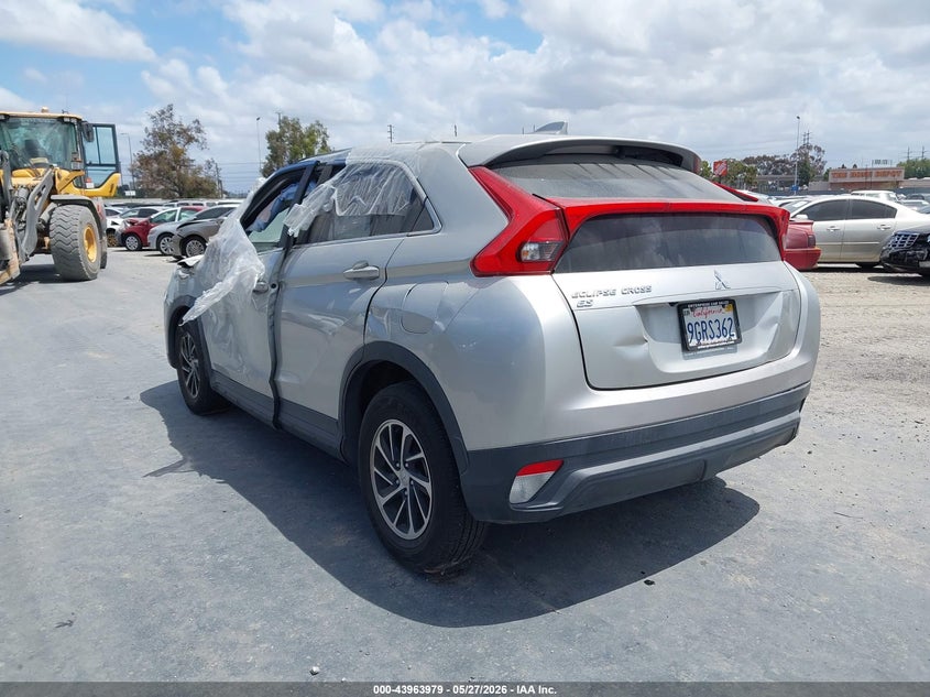 Vin: ja4as3aaxlz033296, lot: 44459637, mitsubishi eclipse cross es 1.5t 20204