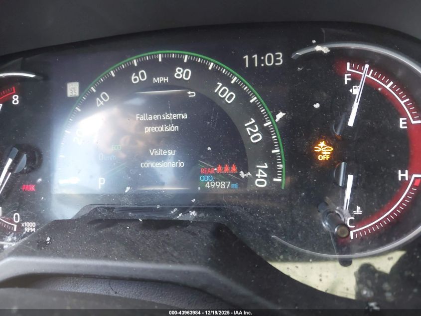 2024 Toyota Rav4 Le VIN: 2T3H1RFV8RC288660 Lot: 43963984