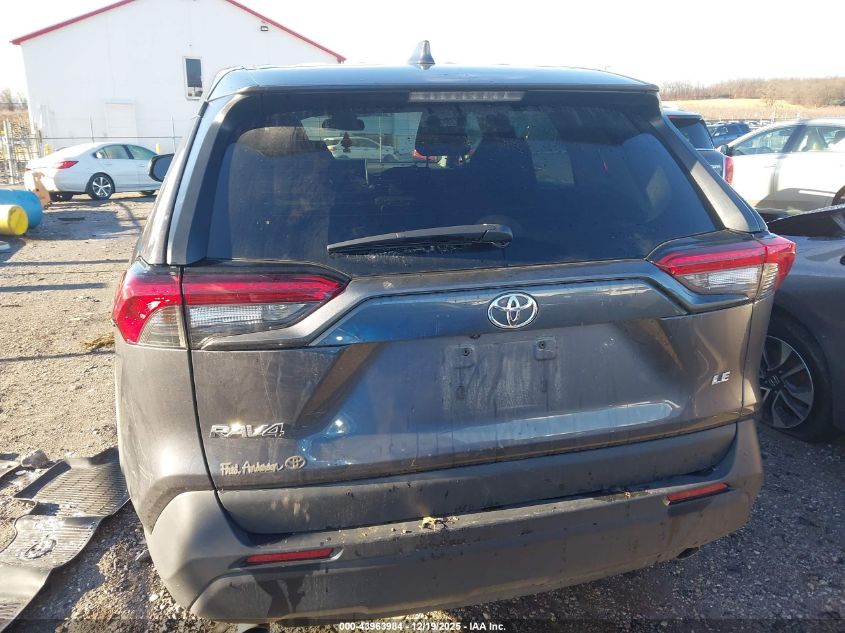 2024 Toyota Rav4 Le VIN: 2T3H1RFV8RC288660 Lot: 43963984