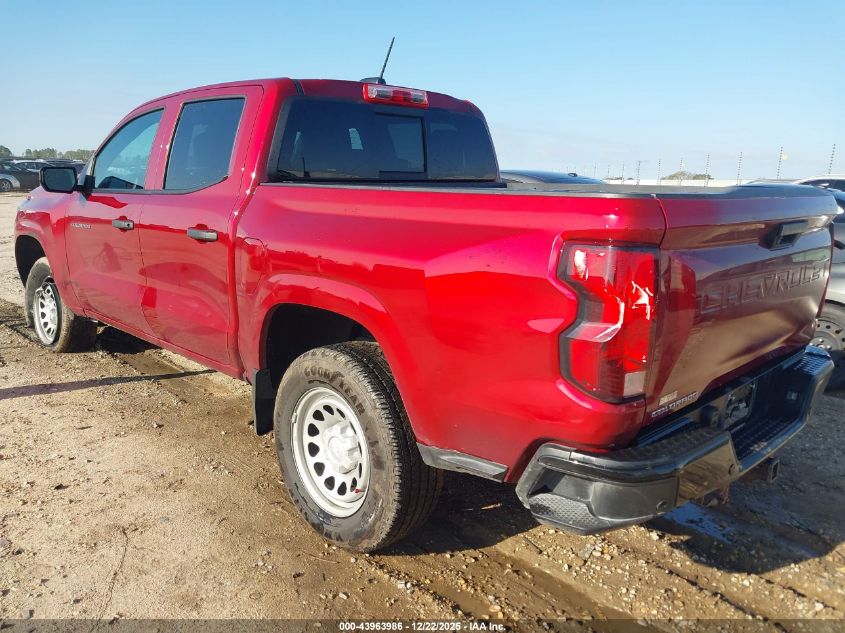2025 Chevrolet Colorado 2Wd Wt VIN: 1GCPSBEK7S1188236 Lot: 43963986