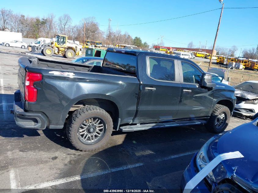 2019 Chevrolet Silverado 1500 Custom VIN: 3GCUYBEF4KG700878 Lot: 43963990