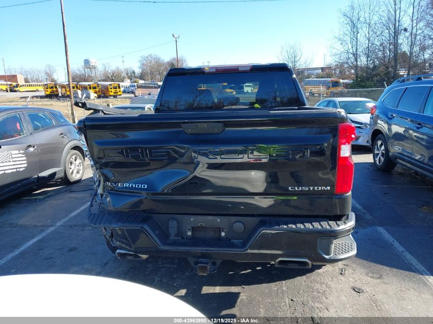 2019 Chevrolet Silverado 1500 Custom VIN: 3GCUYBEF4KG700878 Lot: 43963990
