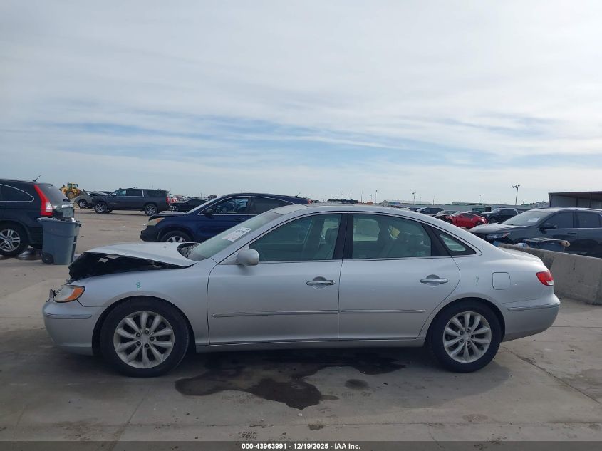 2007 Hyundai Azera Limited/Se VIN: KMHFC46F67A187135 Lot: 43963991