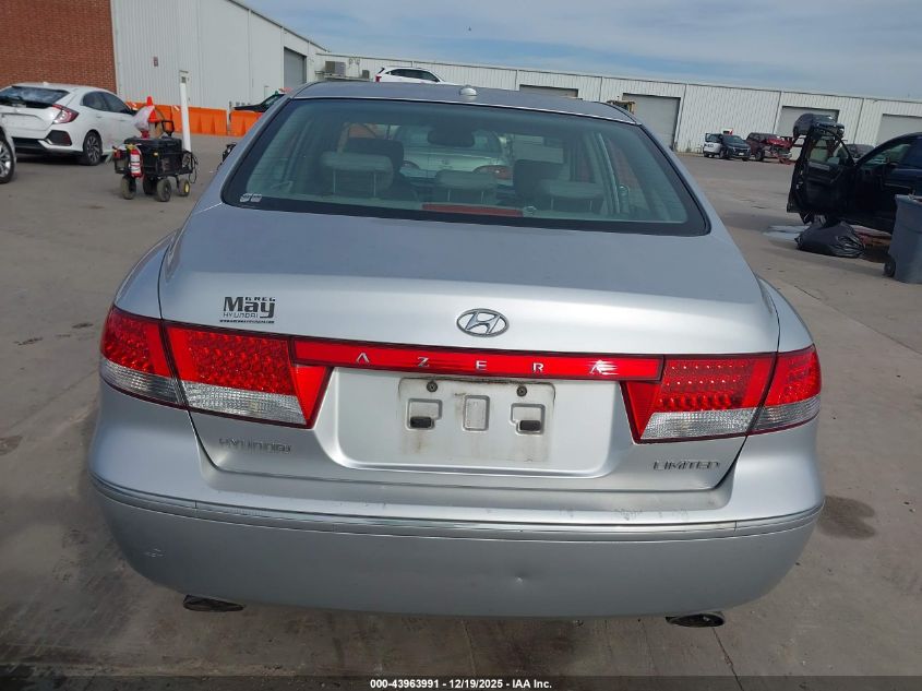2007 Hyundai Azera Limited/Se VIN: KMHFC46F67A187135 Lot: 43963991
