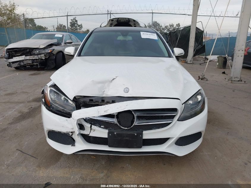 2017 Mercedes-Benz C 300 VIN: 55SWF4JB9HU218479 Lot: 43963992
