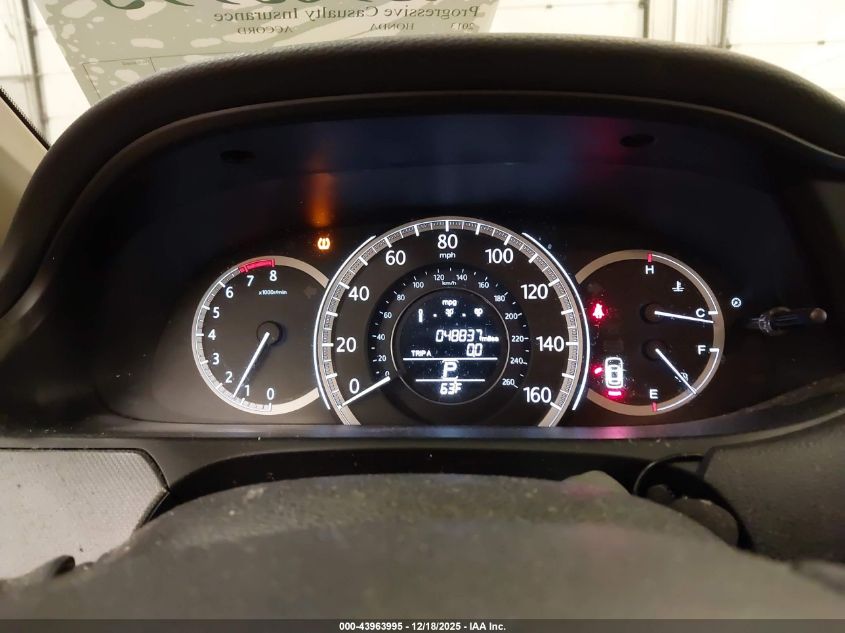 2013 Honda Accord Lx VIN: 1HGCR2F37DA038293 Lot: 43963995